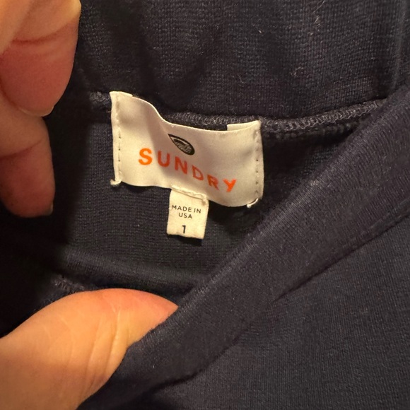 Sundry Classic Black Pencil Skirt - Picture 2 of 2